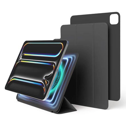 Elago puzdro Magnetic Folio Case pre iPad Pro 11" M4/M5 - Dark Gray
