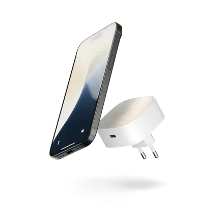ZENS Wireless Charging  Adapter White
