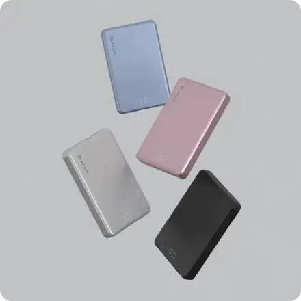 Adam Elements VIONTA L10 Ultra Slim Magnetic Power Bank 10.000 mAh - Pink