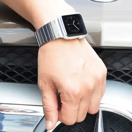 Devia Apple Watch Elegant Series Link Bracelet 44/45/49mm - Silver