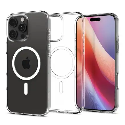 Spigen kryt Liquid Crystal MagSafe pre iPhone 16 Pro - Crystal Clear