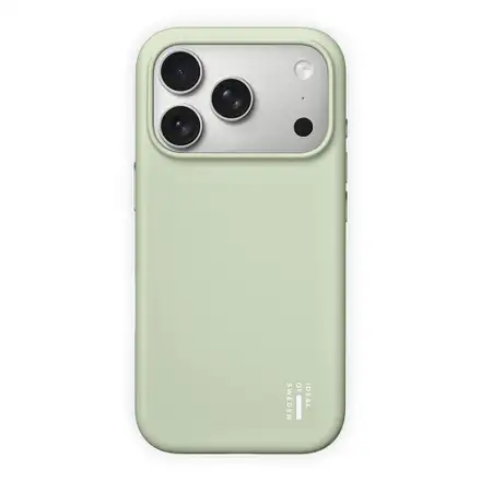 iDeal Silicone Case MagSafe iPhone 17 Pro Max / 18 Pro Max Sage Green