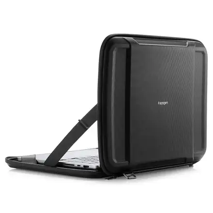 Spigen puzdro Rugged Armor Pro pre Macbook Pro 16" M1/M2/M3/M4 - Black