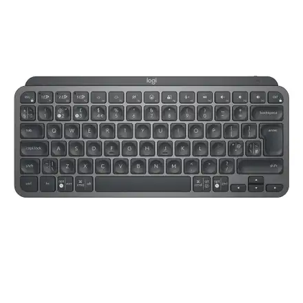 Logitech MX Keys Mini - bezdrôtová podsvietená klávesnica, US - grafitová