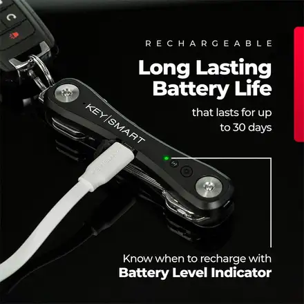 KeySmart iPro s Apple Find My - organizér kľúčov - čierny