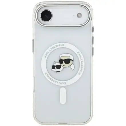 Karl Lagerfeld IML Choupette Peekaboo MagSafe MagSafe kryt iPhone Air priehľadná