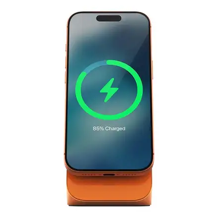 Nomad Stand One Qi2 25W 4th Gen - Stellar Orange