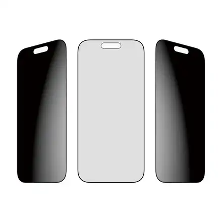 PanzerGlass ochranné sklo UWF 2-Way Privacy pre iPhone 17/16 Pro - Black Frame