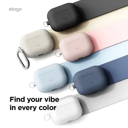 Elago Airpods Pro 3 Silicone Hang Case - Jean Indigo