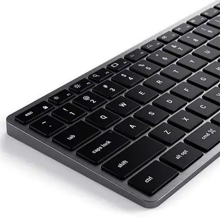 Satechi klávesnica Slim W3 Wired Backlit Keyboard - Space Gray