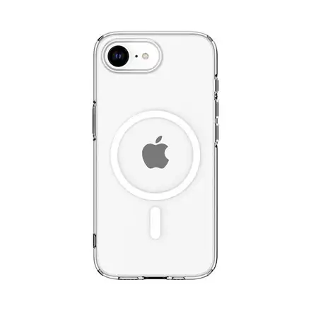 Spigen kryt Crystal Flex Magsafe pre iPhone 16e/17e - Clear White