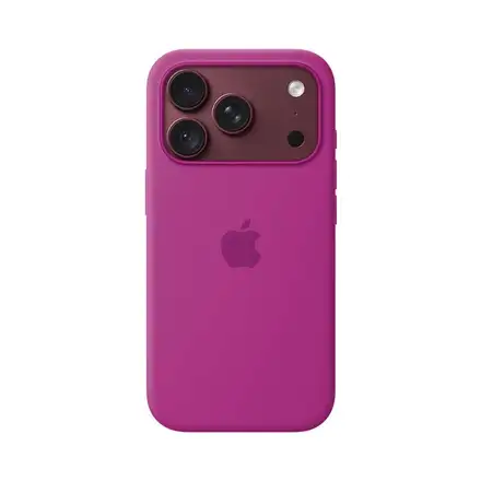 iPhone 18 Pro Silicone Case with MagSafe - Magenta