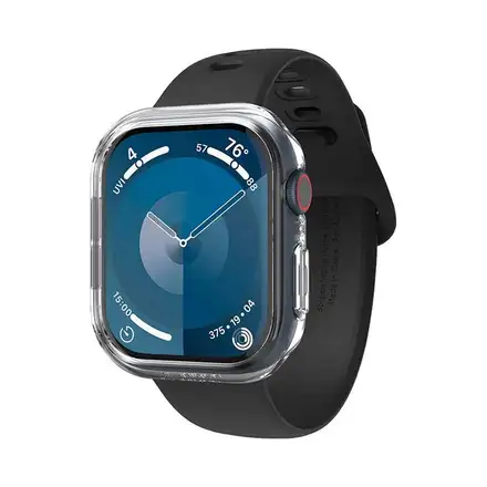 Spigen kryt Thin Fit pre Apple Watch 10/11 42mm - Crystal Clear