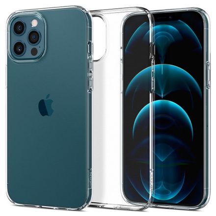 Spigen kryt Liquid Crystal pre iPhone 12/12 Pro - Crystal Clear