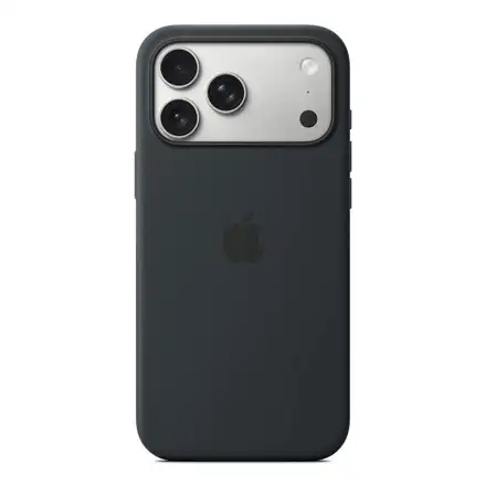 iPhone 17 Pro Max Silicone Case with MagSafe – Čierna
