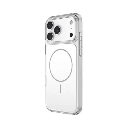 Comma kryt Crystal Shield Magnetic Case pre iPhone 17 Pro - Clear