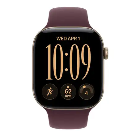 Apple Watch 46mm Burgundy Sport Band - M/L