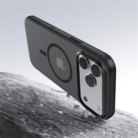 Comma kryt Joy Elegant Series Magnetic Case pre iPhone 17 Pro - Orange