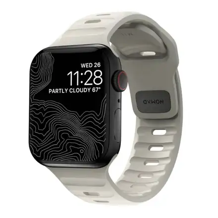 Nomad remienok Sport Strap pre Apple Watch 44-49mm - Stone