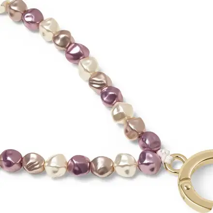 iDeal Phone Wristlet Strap Moonlit Plum Pearl