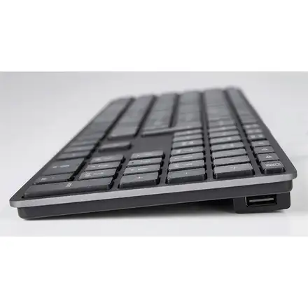 LMP klávesnica Large Font Wired USB Keyboard pre Mac 110 keys EN layout - Space Gray