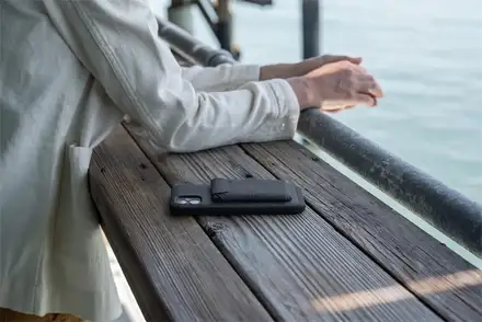 Peak Design Mobile Wallet Slim - Charcoal