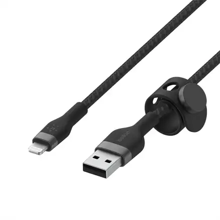 Belkin kábel Boost Charge Pro Flex USB-A to Lightning 1m - Black