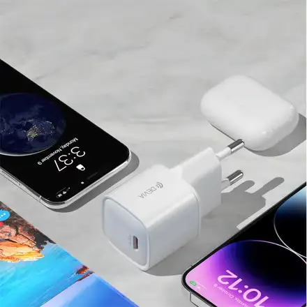 Devia sieťová nabíjačka Extreme Speed Mini PD Quick Charger 20W - White