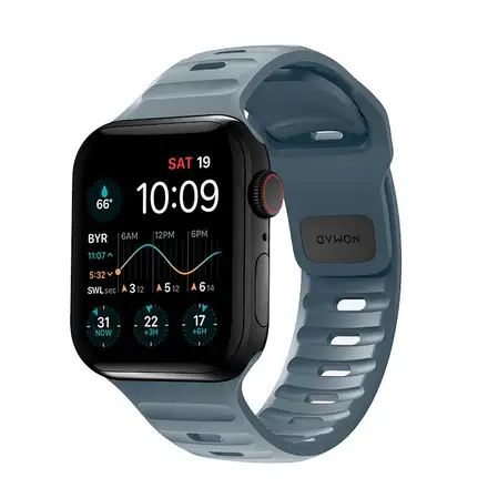 Nomad remienok Sport Strap pre Apple Watch 44-49mm - Marine Blue
