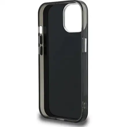 Karl Lagerfeld IML Aquarelle Karl kryt iPhone 15 čierny