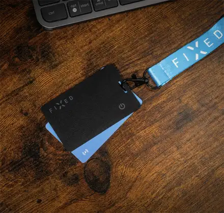 FIXED Tag Card 2 Smart Tracker s podporou Find My - modrá