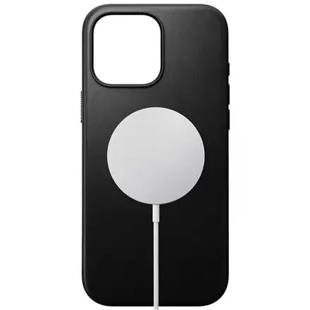 Nomad kryt Modern Leather Case Magsafe pre iPhone 16 Pro Max - Black