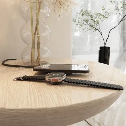 Zens Pro 2 Qi2 and Watch Charging cable Black