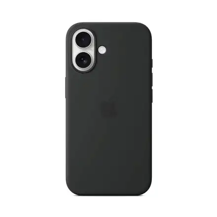 iPhone 16 Silicone Case with MagSafe - Black
