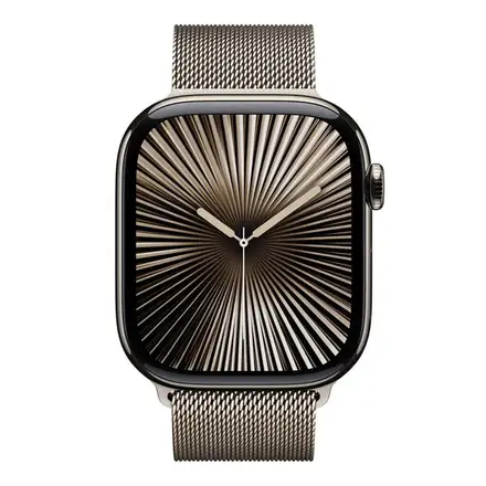 Apple Watch 46mm Natural Milanese Loop - M/L