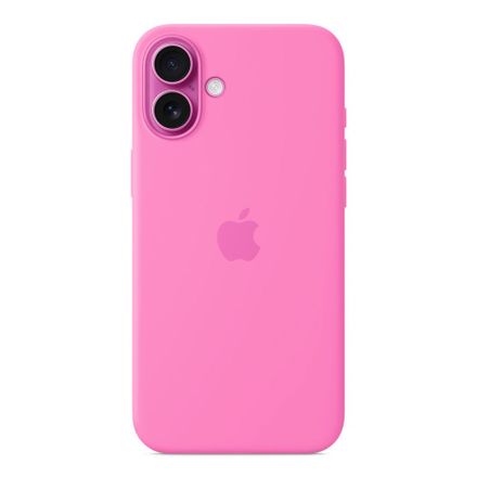 iPhone 16 Plus Silicone Case with MagSafe - Peony