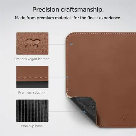 Spigen podložka pod myš LD301 Mousepad - Brown