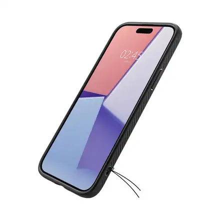 Spigen kryt Liquid Air pre iPhone 15 - Matte Black