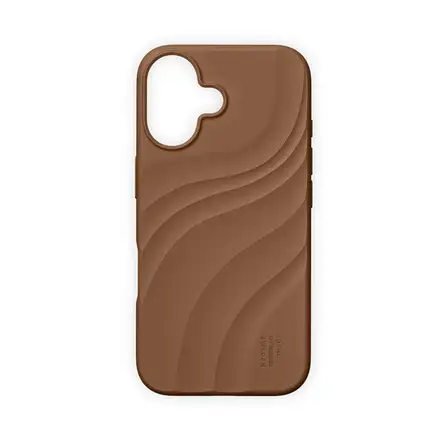 iDeal Fashion Soft Swirl Silicone Case MagSafe iPhone 17 Salted Caramel