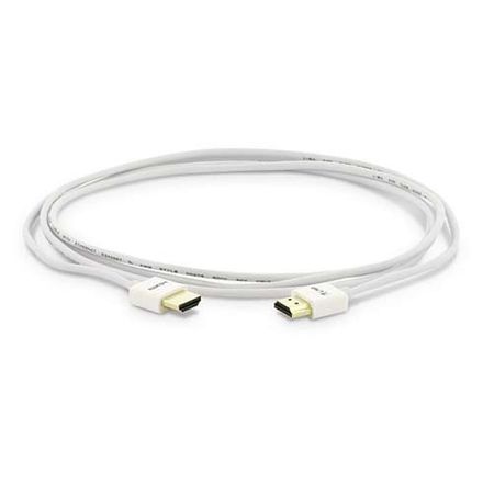 LMP kábel HDMI to HDMI 2.0 super slim 4K@60Hz 2m - White