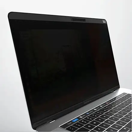 PanzerGlass ochranné sklo Dual Privacy pre Macbook Pro 15" - Black Frame