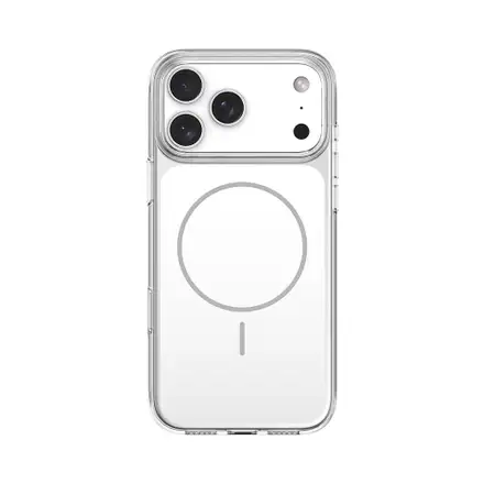 Comma kryt Crystal Shield Magnetic Case pre iPhone 17 Pro - Clear