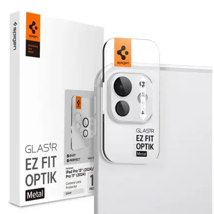 Spigen Glass tR EZ Fit Optik Pro pre iPad Pro 11" M4/iPad Pro 13" M4 - Silver