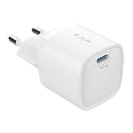 Devia sieťová nabíjačka Extreme Speed Mini PD Quick Charger 20W - White