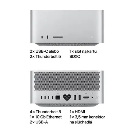 Mac Studio Apple M4 Max 14C CPU 32C GPU 36GB 512GB *Vystavený*