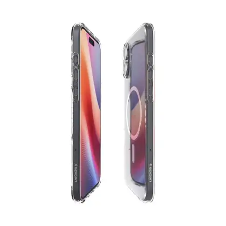 Spigen kryt Liquid Crystal MagSafe pre iPhone 16 - Crystal Clear