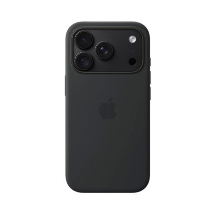iPhone 18 Pro Silicone Case with MagSafe - Black