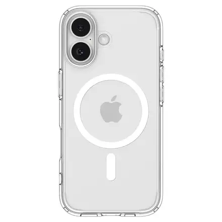 Spigen kryt Ultra Hybrid Magsafe pre iPhone 17 - Clear White