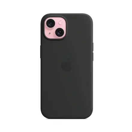 iPhone 15 Silicone Case with MagSafe - Black *Rozbalený*