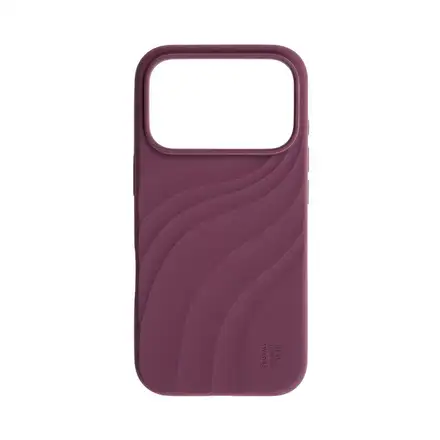 iDeal Fashion Soft Swirl Silicone Case MagSafe iPhone 17 Pro / 18 Pro Velvet Plum
